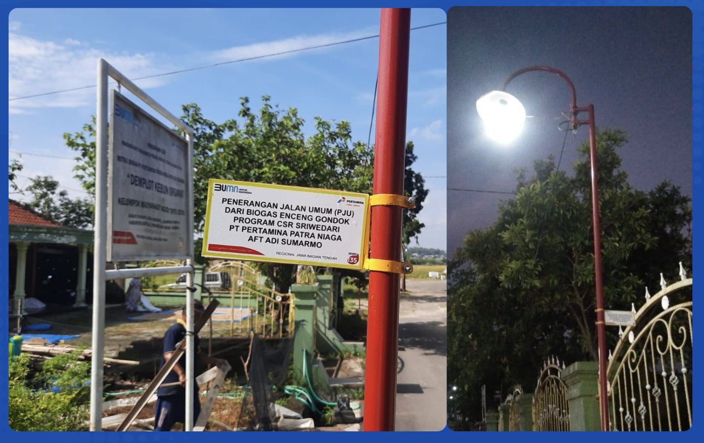Pertamina Patra Niaga Sulap Eceng Gondok Jadi Energi Terbarukan di Boyolali